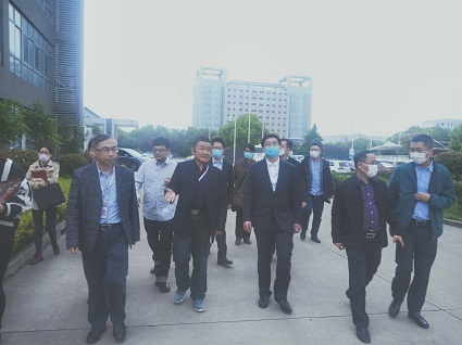 “新基建”，雨花臺區(qū)政府及東南大學領導專家來泰通科技調研